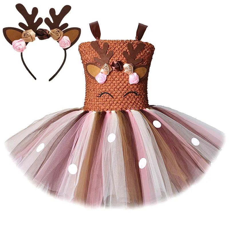 Reindeer Tutu Dress - My Fancy Dress Box