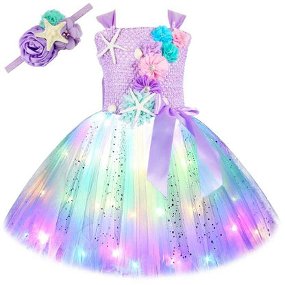 Sparkle Light Up Mermaid Dress - My Fancy Dress Box